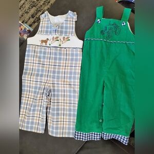 3 Sisters Toddler Overalls Bundle